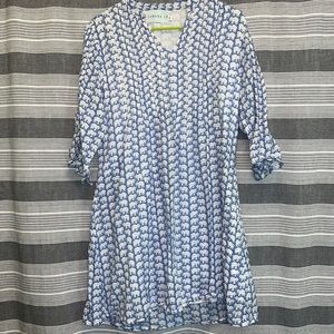 Elephant dress purchased from upscale boutique.